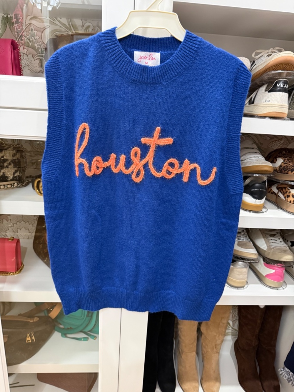 NWT Jess Lea Houston Tinsel Sweater Vest